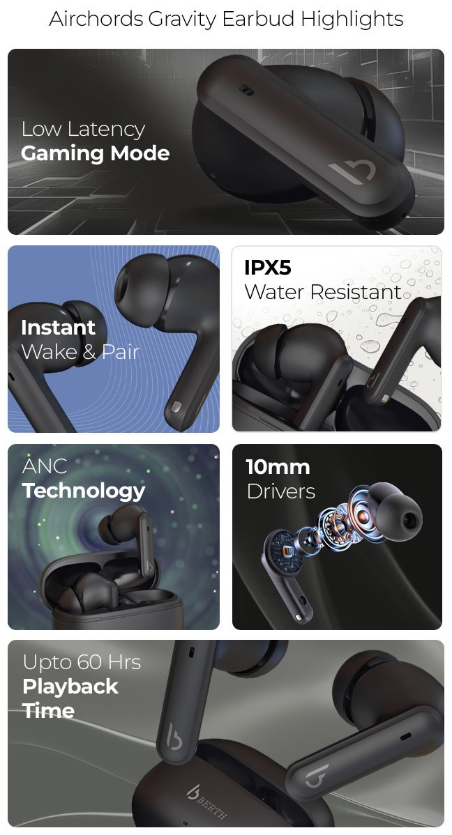 Airchords Gravity Product Highlights